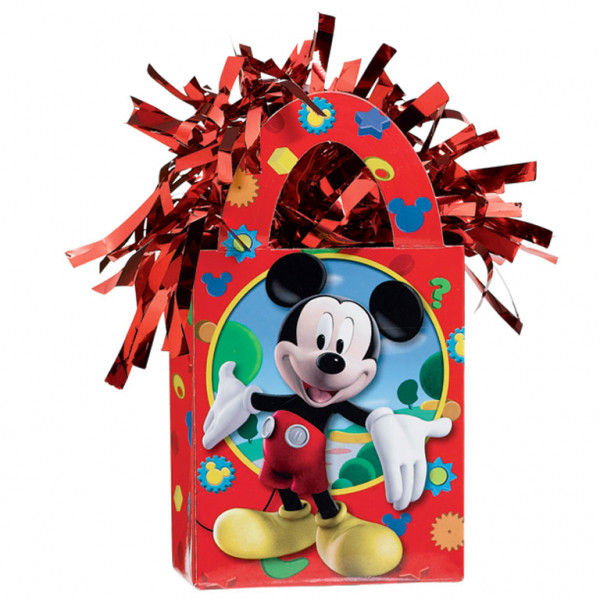 Amscan Závaží na balónky červené Mickey Mouse