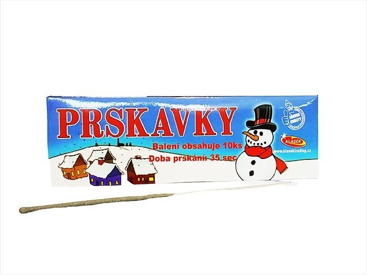 Prskavky 10 ks 16 cm