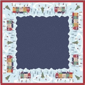 Dekorativní ubrus HOLIDAY JOY 84 cm x 84 cm