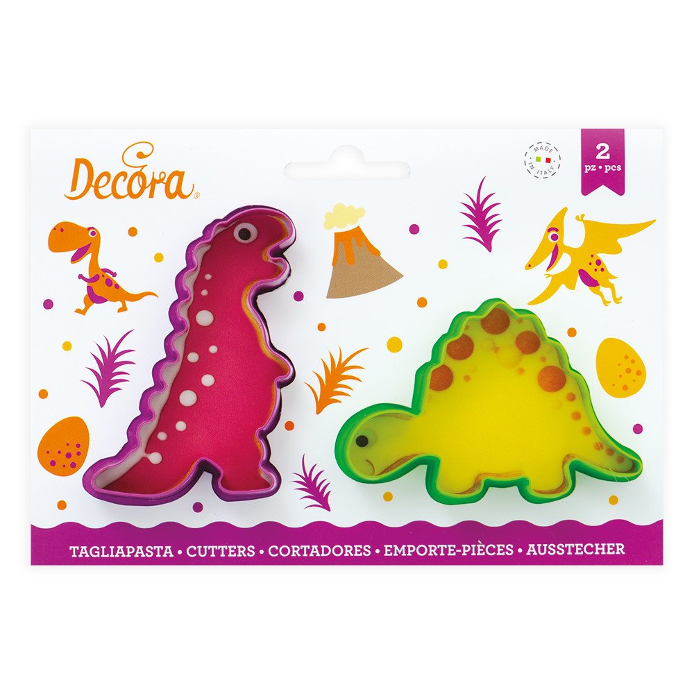 Vykrajovátka 2 ks dinosaurus Decora