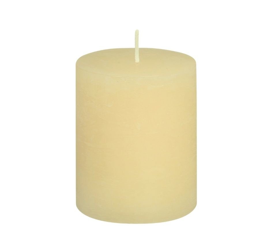 Svíčka válec champagne rustic 80/80 Gala Kerzen