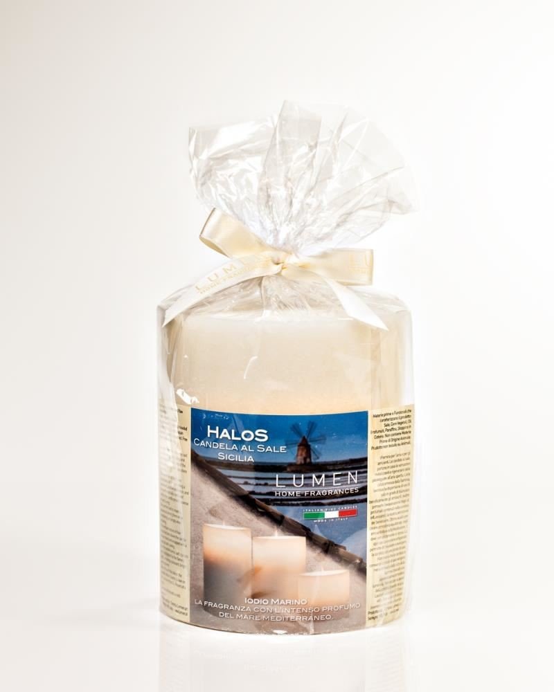 Vonná solná svíčka Sicilia 12 cm x 15 cm LUMEN