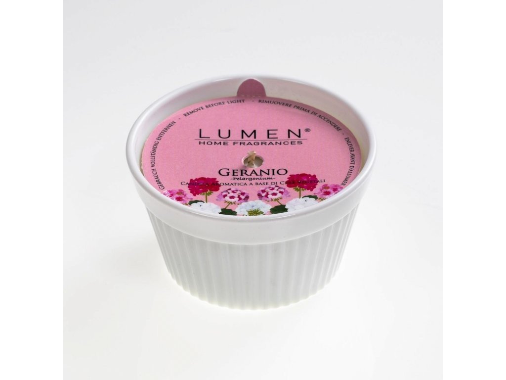 Svíčka proti komárům Souffle GERANIO 100 ml Lumen