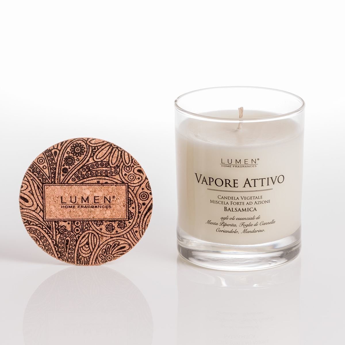 Svíčka vonná VAPORE ATTIVO BALSAMICA 200 ml LUMEN