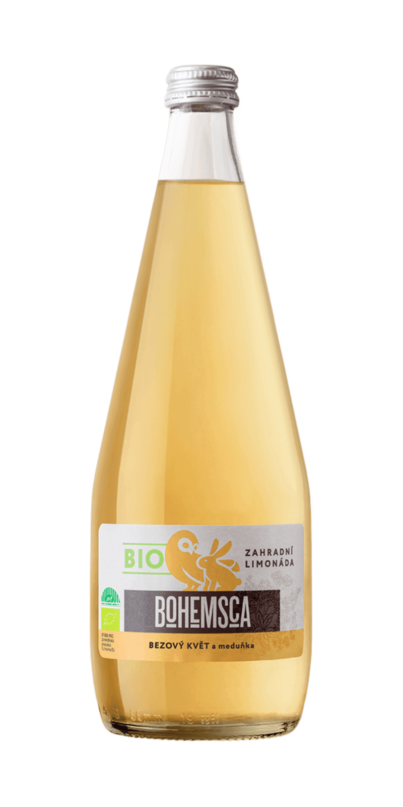 Bohemsca BIO Zahradní limonáda Bezový květ a meduňka 700 ml expirace