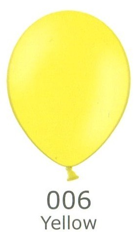 Balónek žlutý průměr 27 cm BELBAL