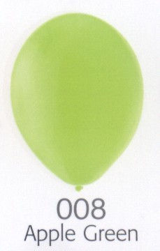 Balónek světle zelený průměr 27 cm BELBAL