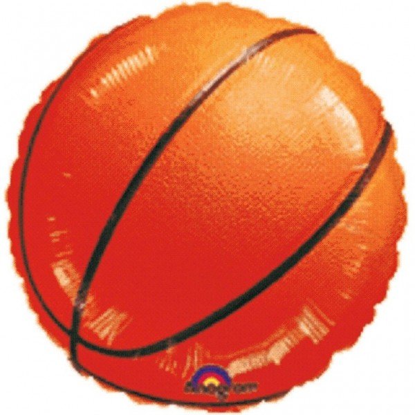 Basketbal foliový balónek 45cm Amscan