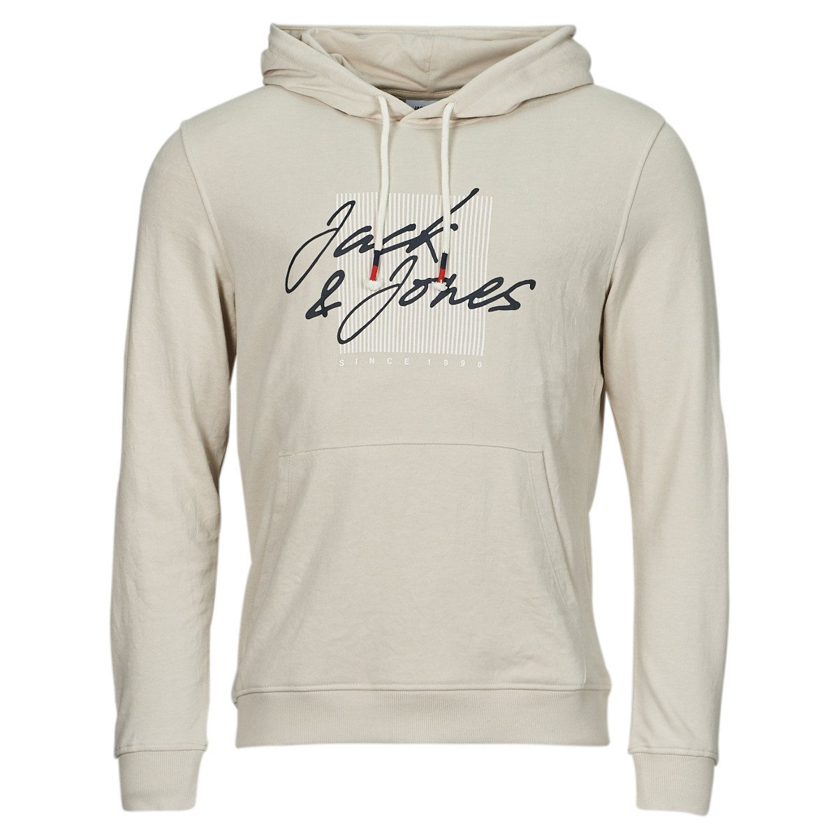 Jack & Jones  JJZURI SWEAT HOOD  Béžová