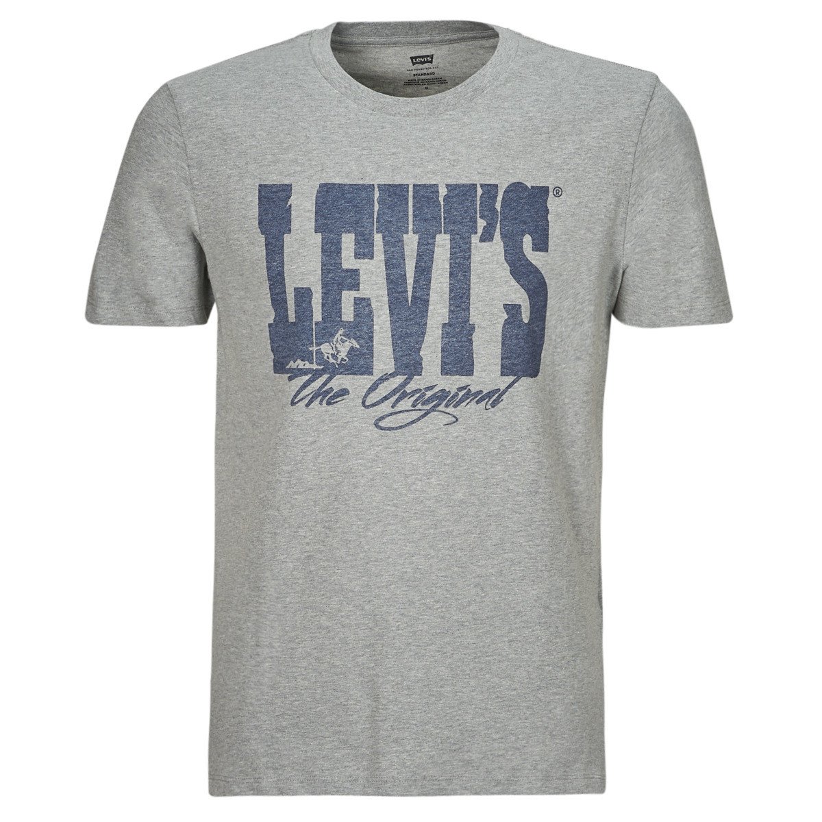 Levis  GRAPHIC CREWNECK TEE  Šedá