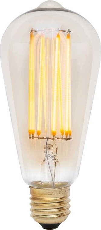 Teplá LED filamentová stmívatelná žárovka E27, 3 W Squirrel Cage – tala