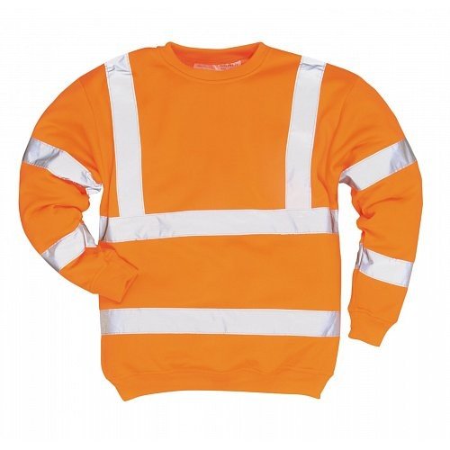 Portwest Výstražná mikina B303, 3XL B303OR oranžová