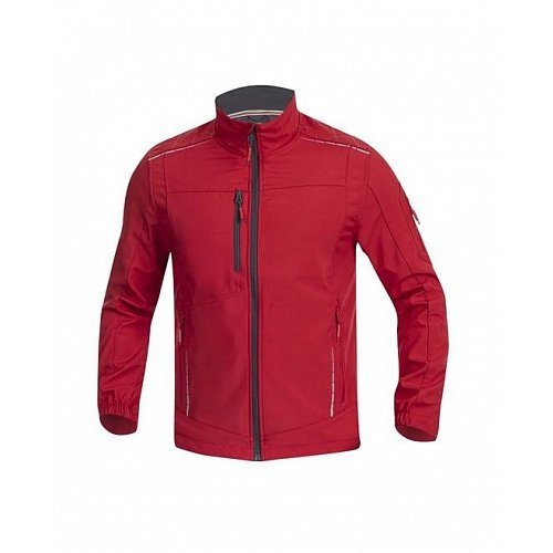 Ardon Softshellová bunda VISION, červená 3XL H9174
