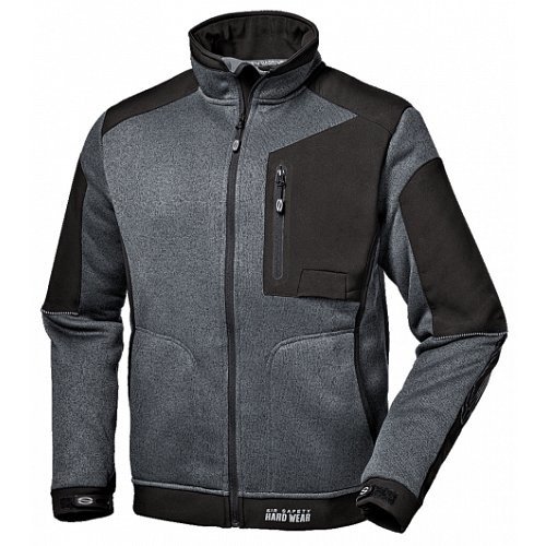 Softshellová mikina s kožíškem SCORPION, šedá