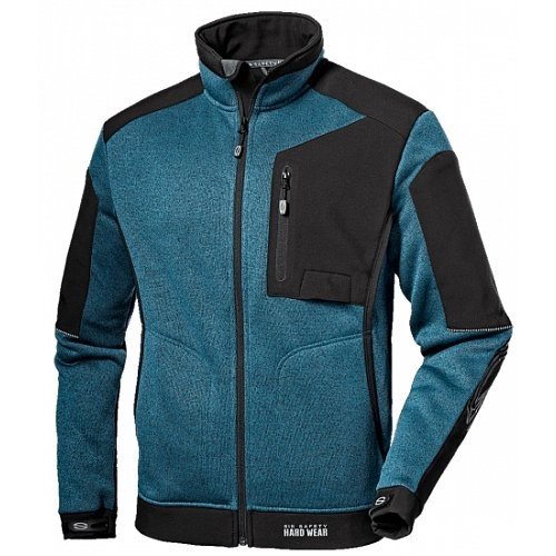 Softshellová mikina s kožíškem SCORPION, modrá