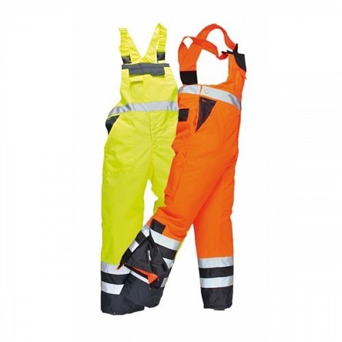 Portwest, Zateplené výstražné laclové kalhoty 3XL S489 různé barvy