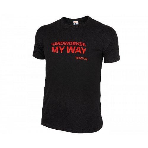 Pracovní triko Bennon HARDWORKER, černá/červená