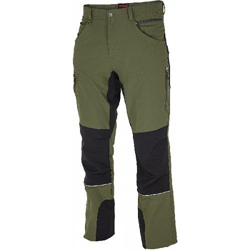 Outdoorové strečové kalhoty Bennon FOBOS TROUSERS, zelené