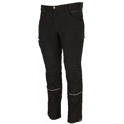 Outdoorové strečové kalhoty Bennon FOBOS TROUSERS BLACK, černé