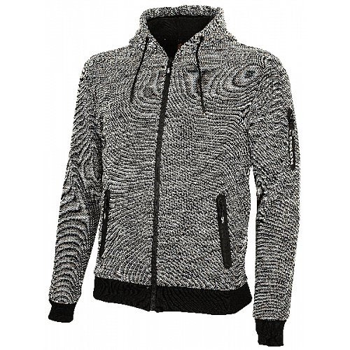 Volnočasová úpletová mikina Bennon CHORTOS SWEATSHIRT, šedá