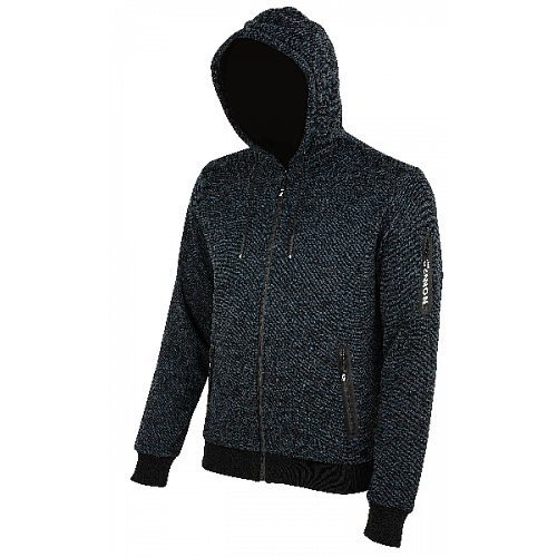 Volnočasová úpletová mikina Bennon OLYMPOS SWEATSHIRT, modrá