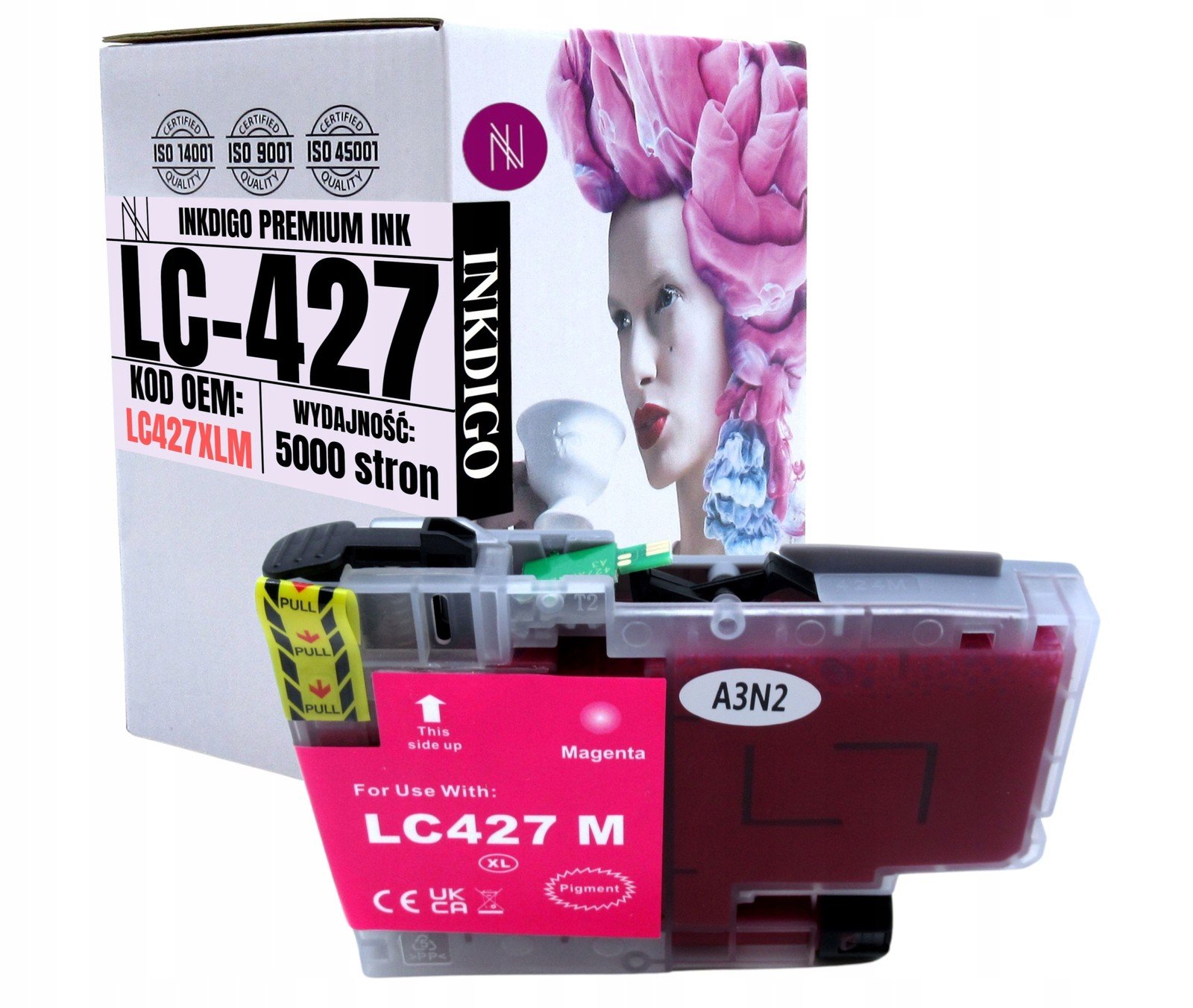 LC-427XLM Náhradní Inkoust Pro Tiskárny Brother MFC-J5955DW J6955D J6959DW