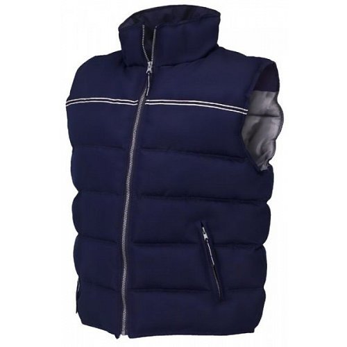 Zateplená zimní vesta Issa OCEAN modrá