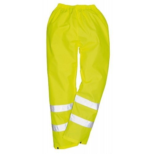 Portwest Reflexní nepromokavé kalhoty ESSENTIALS, žluté 3XL H441y
