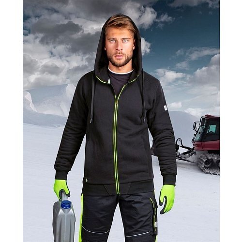 Ardon Pánská mikina NEON M003, černo-žlutá M H5949