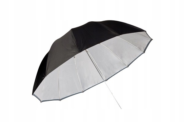 Deštník 2v1 Falcon Jumbo Bílá Černá 135 cm