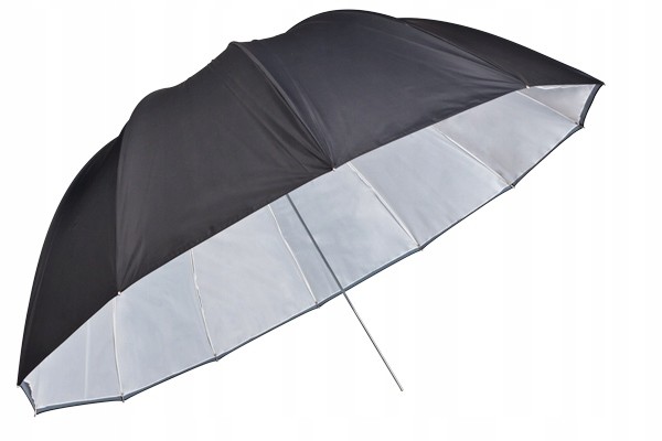 Deštník 2v1 Falcon Jumbo Bílá Černá 165 cm