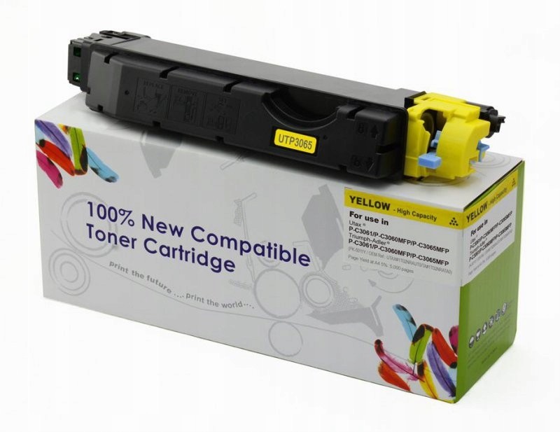 Toner Cartridge Web Yellow Utax 3060 náhradní PK5011Y, PK-5011Y