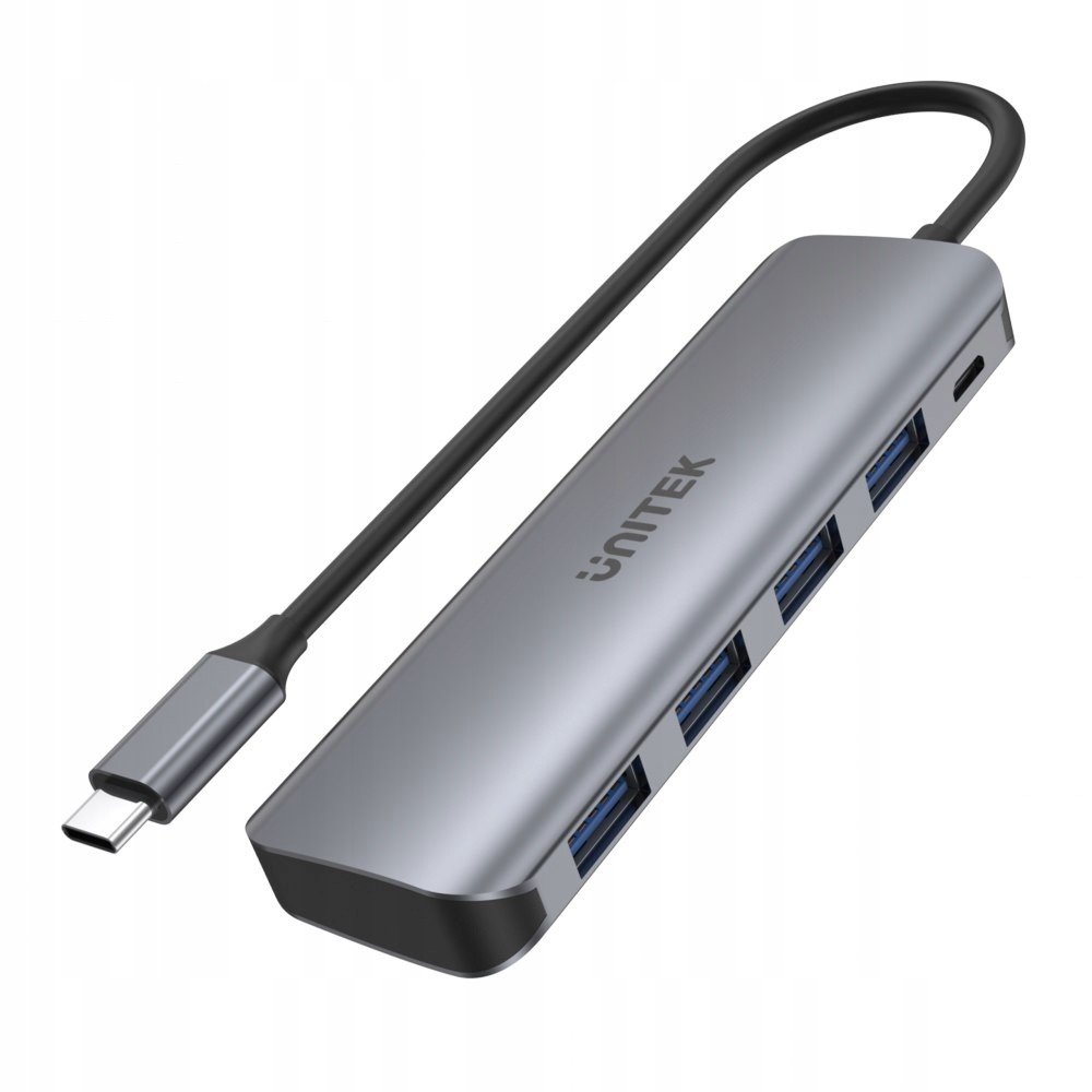 Unitek Aktivní Usb-c hub 4xUSB 3.1 Gen1 microUSB