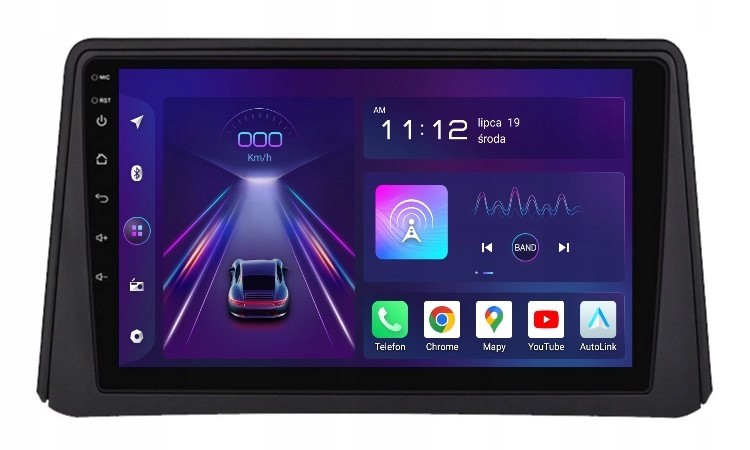 Navigace Rádio 2DIN Android Opel Mokka 1 A 8/256 Gb Dsp Carplay Lte