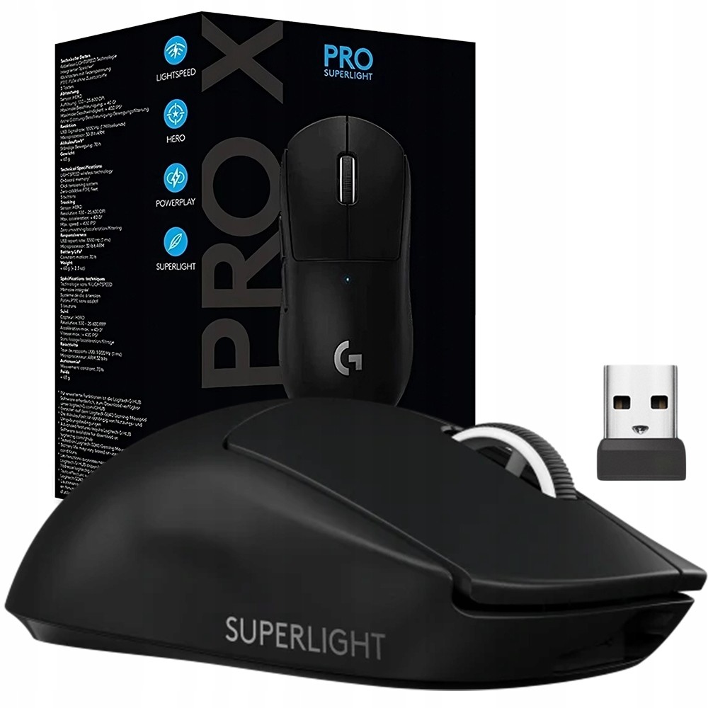 Herní Bezdrátová Myš Logitech G Pro X Superlight Myš 25400 Dpi