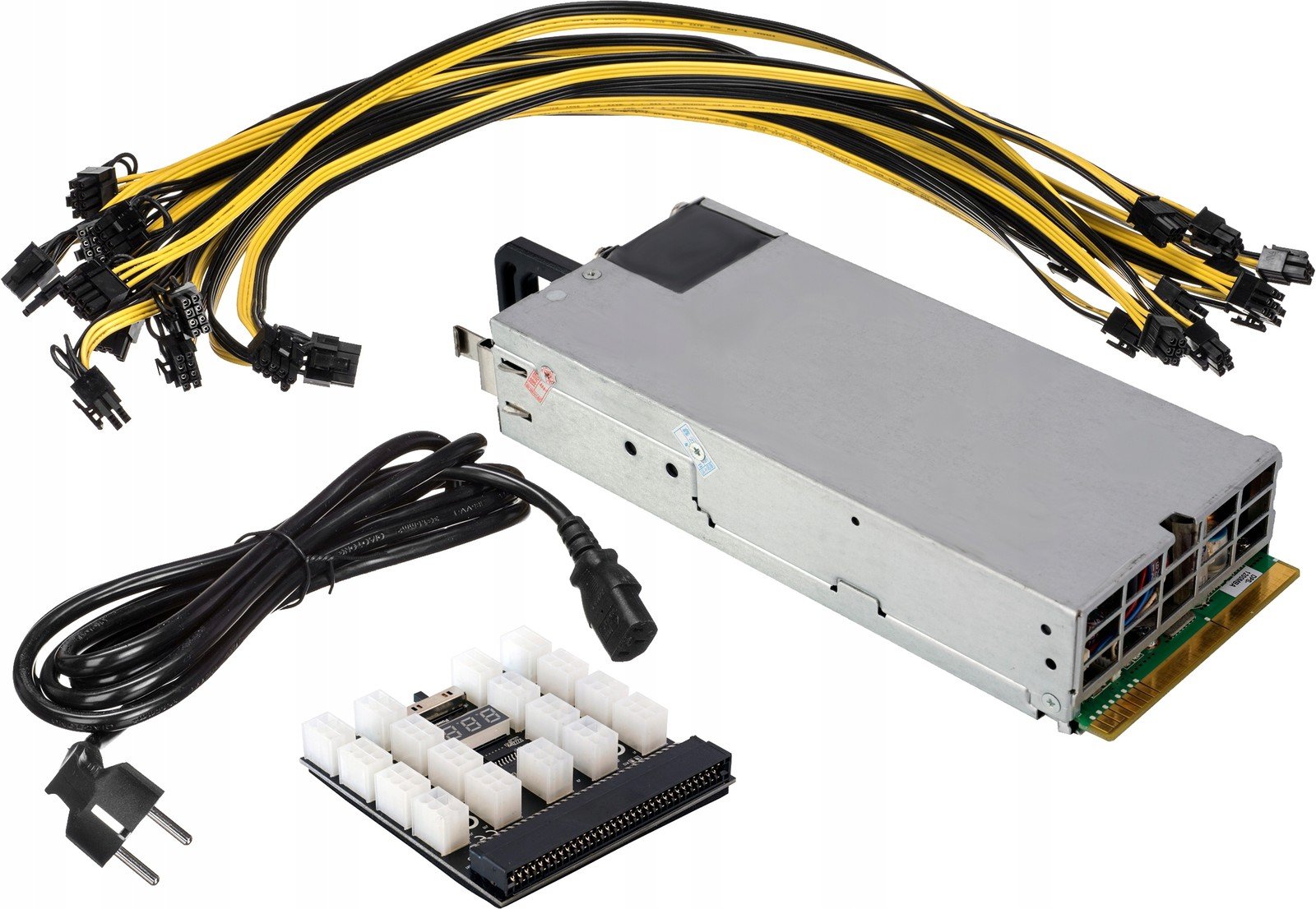 Set Dell 1400w ,platina účinnost, 17x Pcie