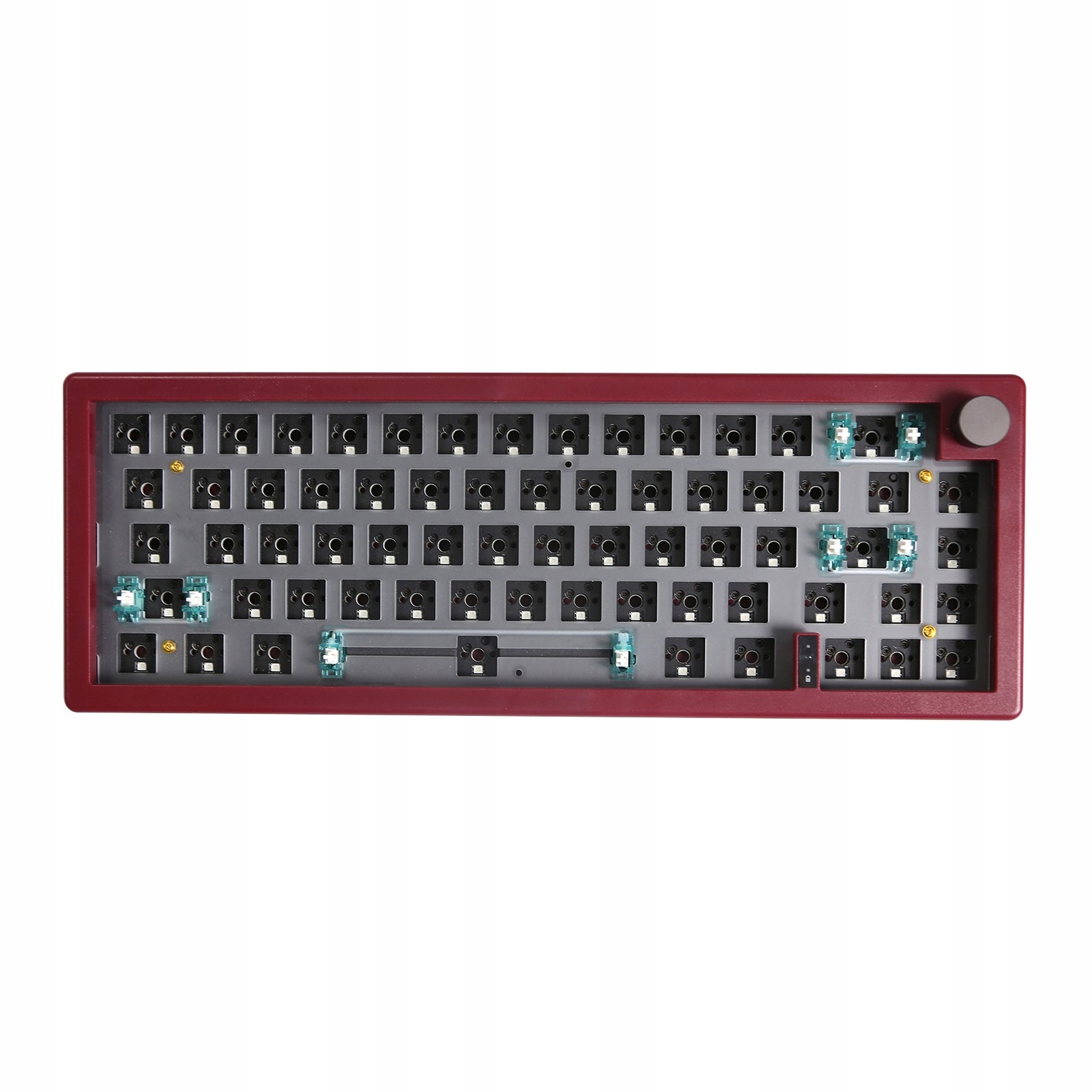 Mechanická klávesnice Red GMK67 65% Diy Kit Hotswap Rgb Wireless 2.4 Ghz