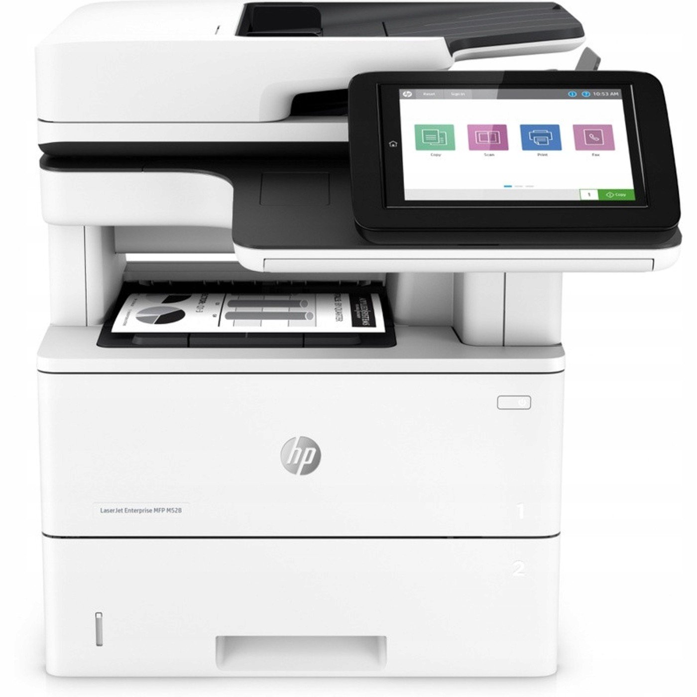 Laserová multifunkční tiskárna (mono) Hp LaserJet Enterprise Mfp M528dn