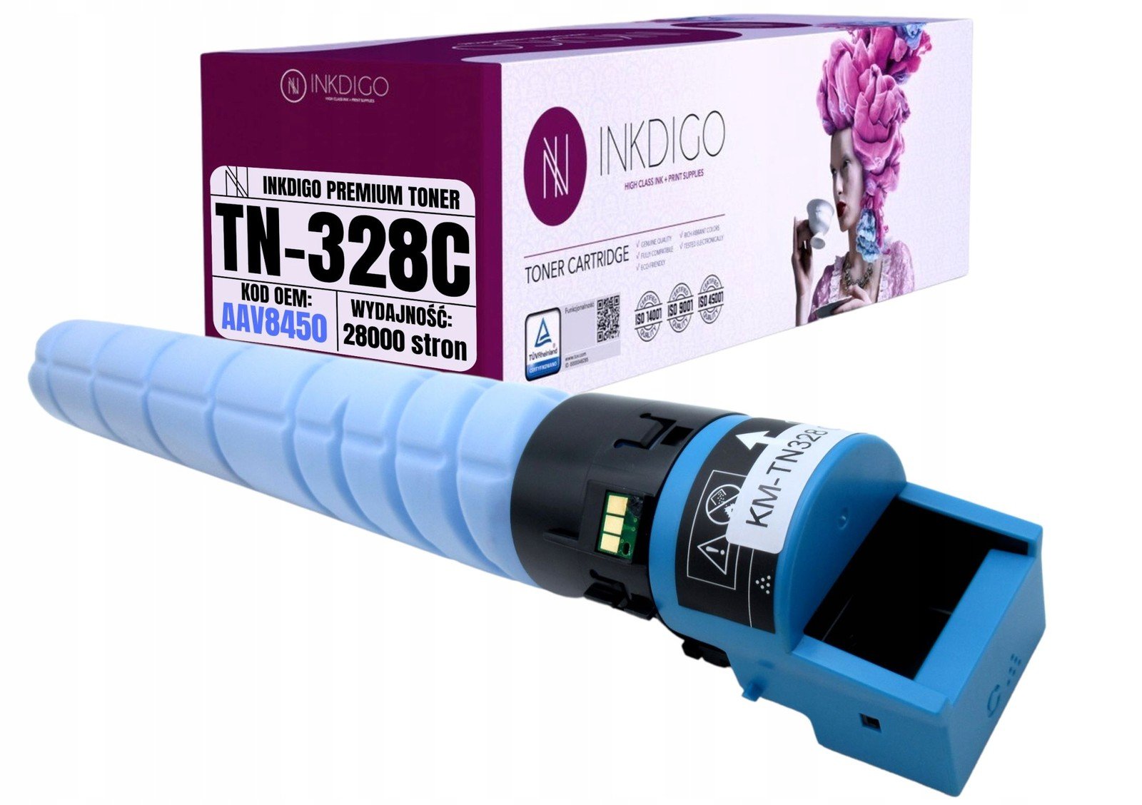 Konica Minolta Bizhub C250i C300i C360i Tonerová Náhrada TN328C