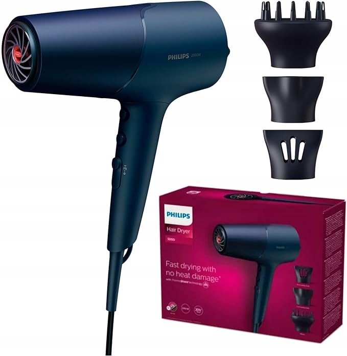 Vysoušeč vlasů Philips 5000 Vysoušeč vlasů BHD510/20