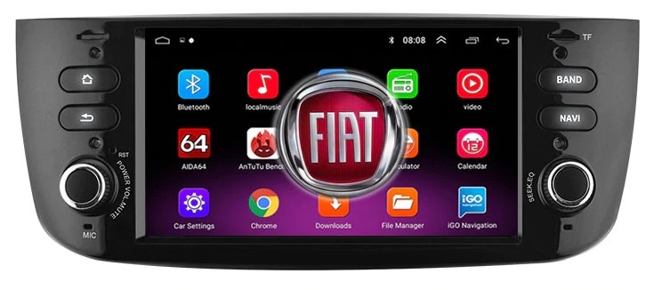 Dotykové rádio Fiat Grande Punto Linea Android 2012