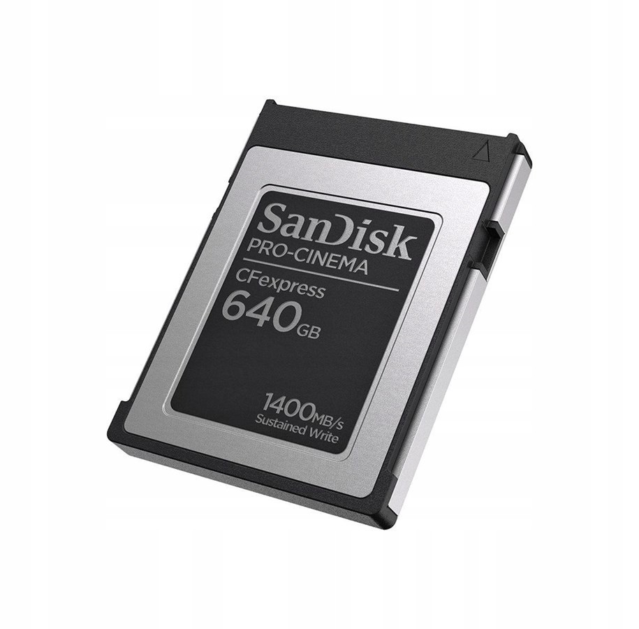 Paměťová flash karta SanDisk Pro-cinema 1700MB/s 640GB