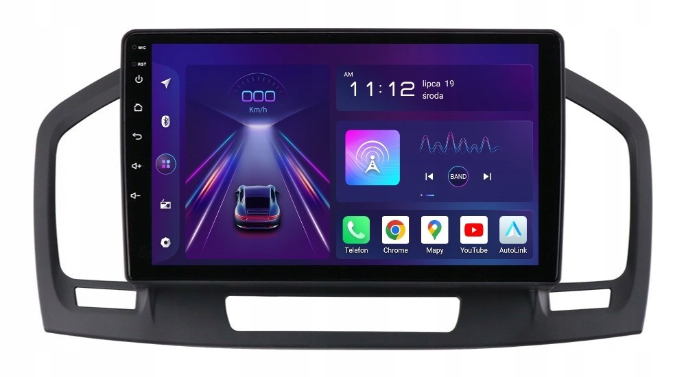 Navigace Rádio 2DIN Android Opel Insignia A 8/256 Gb Dsp Carplay Lte