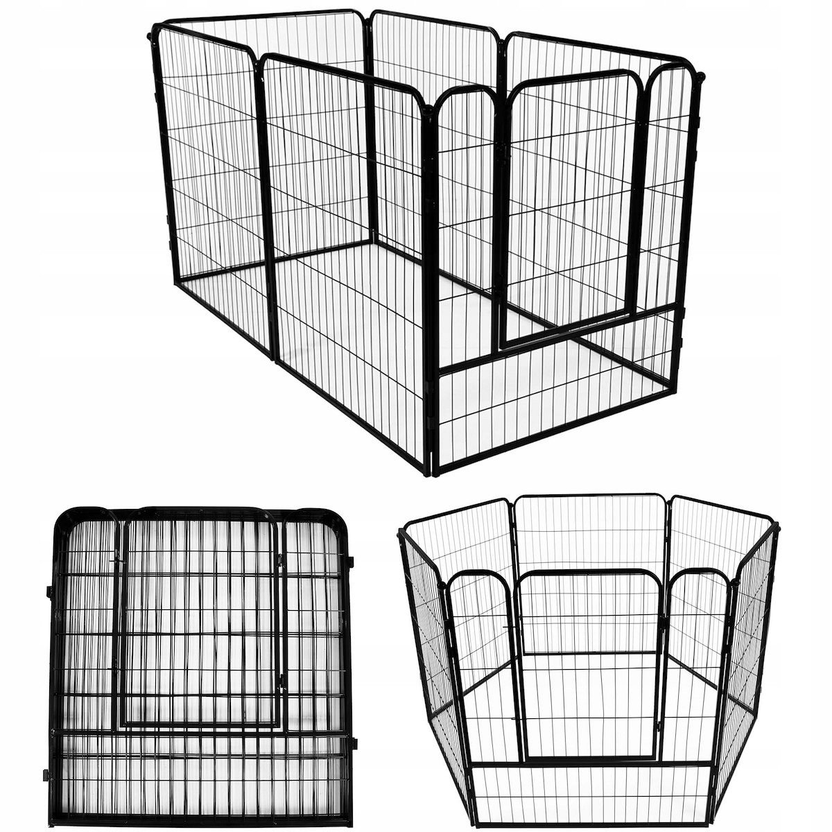 Zahrada Výběh Pro Psa Kočku Detaily Království Kojec Klatka 184x94cm Bramka