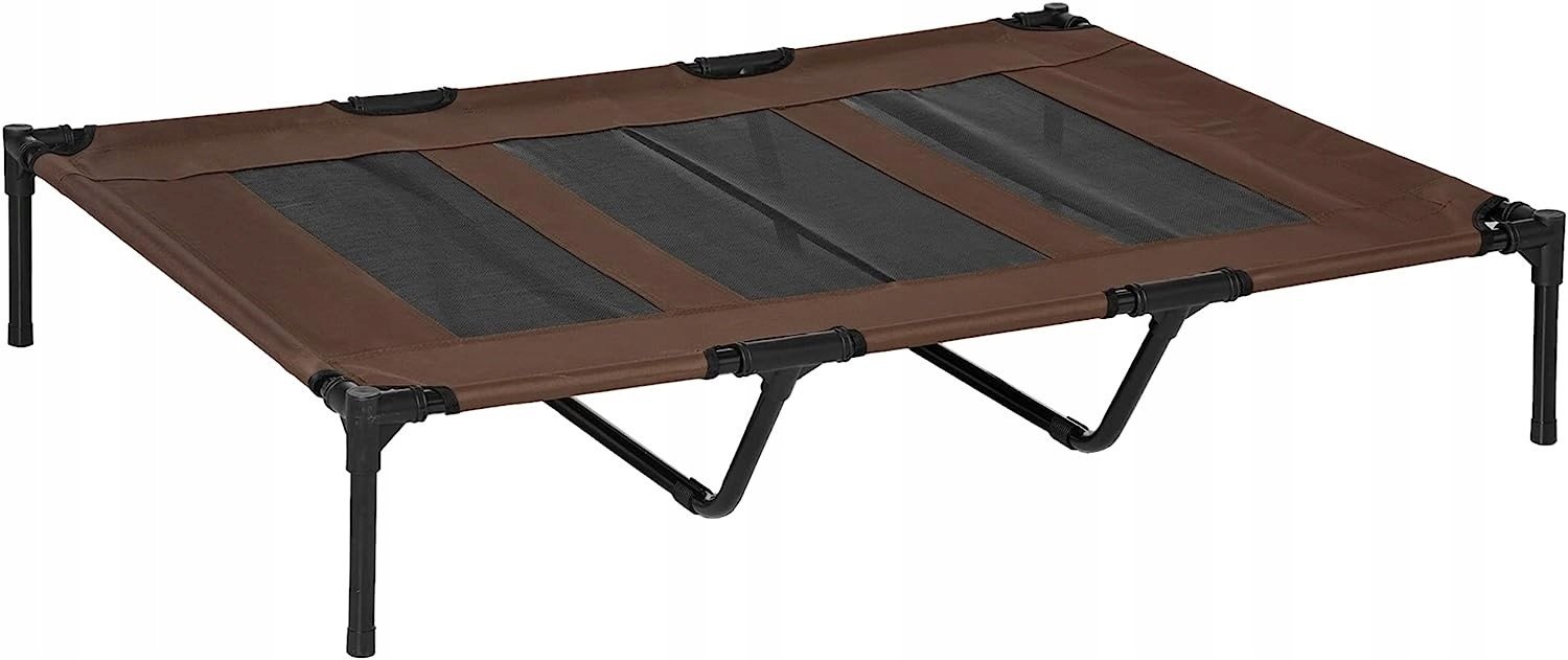 pelíšek pelíšek pro psa PawHut 122x92cm hnědá