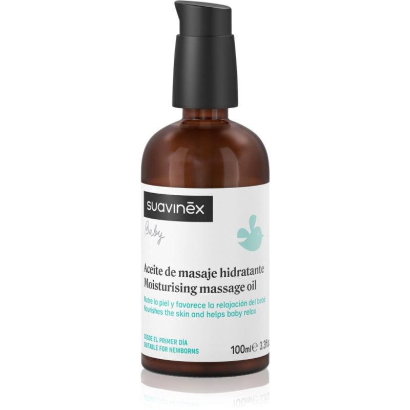 Suavinex Baby Moisturising Massage Oil masážní olej pro miminka 100 ml