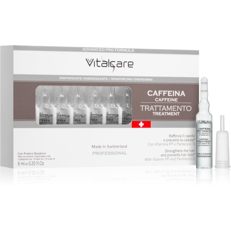 Vitalcare Professional Caffeine ampule s kofeinem 10x6 ml