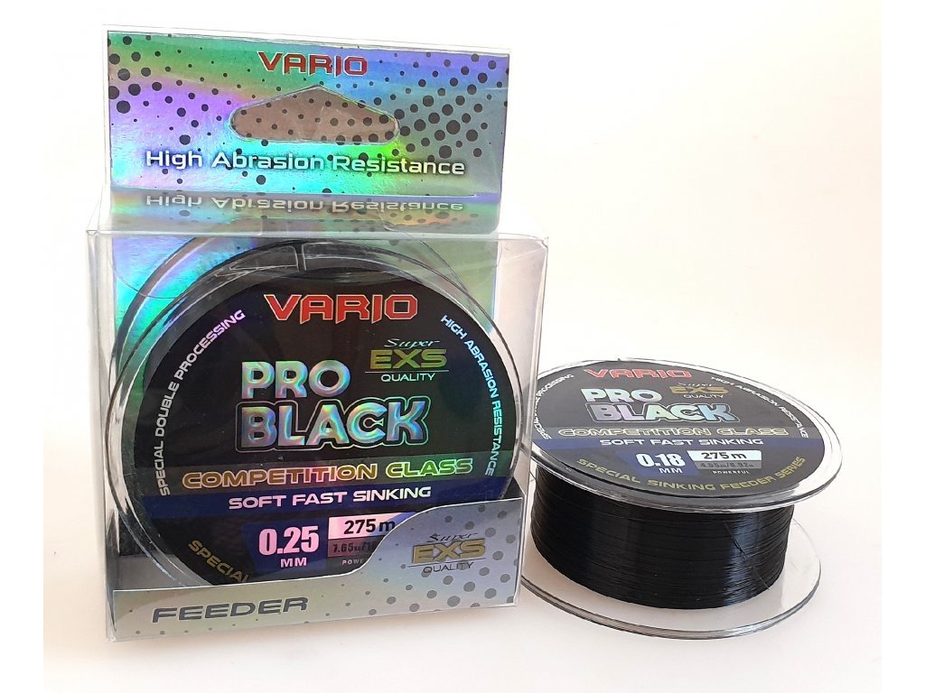 JSA fish Vlasec Vario Pro Black 275m 0,25mm / 7,65kg