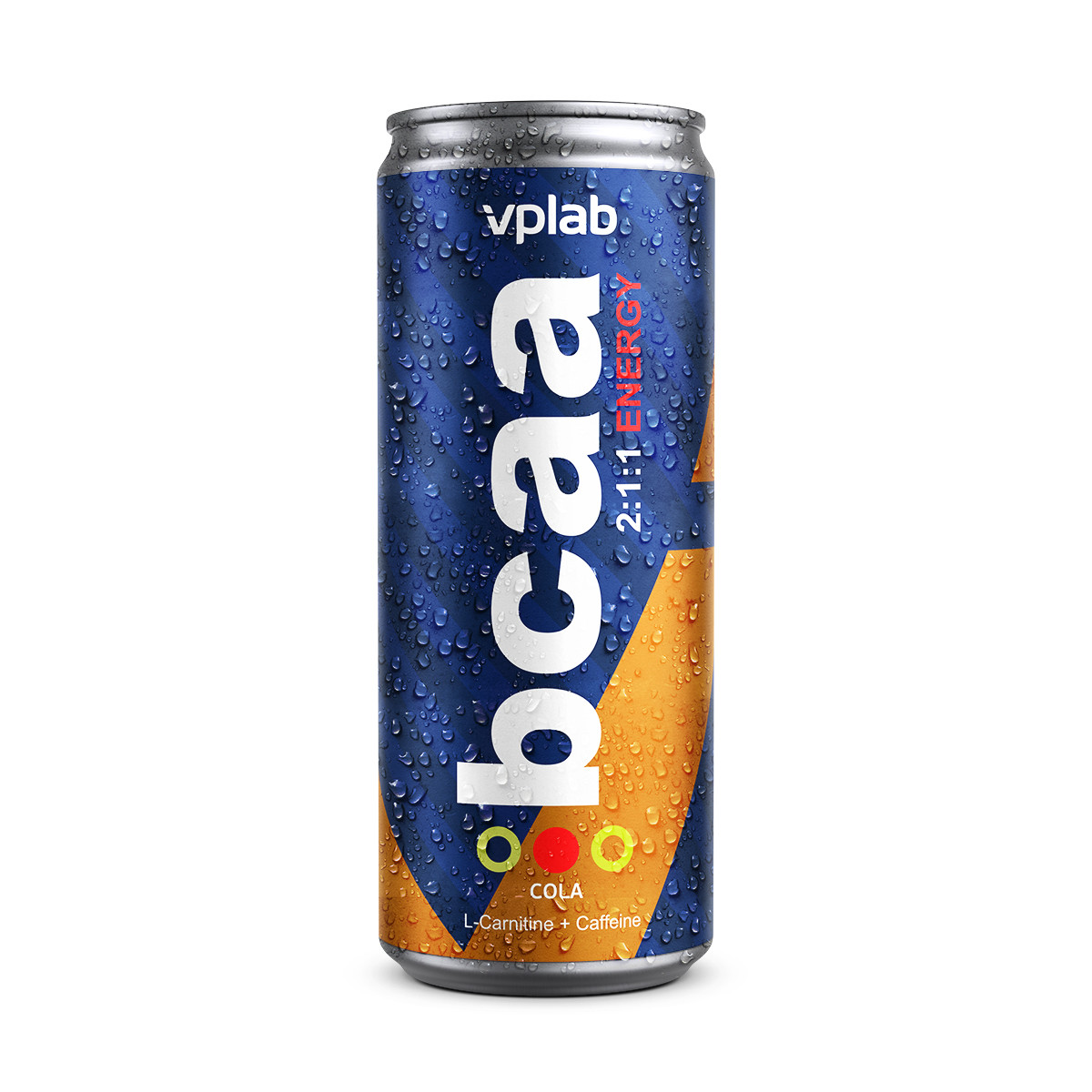 VPLab BCAA  Energy 330 ml, sycené BCAA s kofeinem, l-karnitinem a vitamíny, Cola