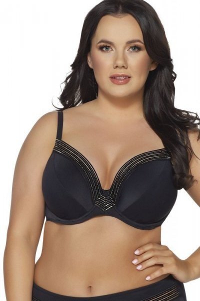 Ava SK 209 černá měkká Plavková podprsenka 65G černá